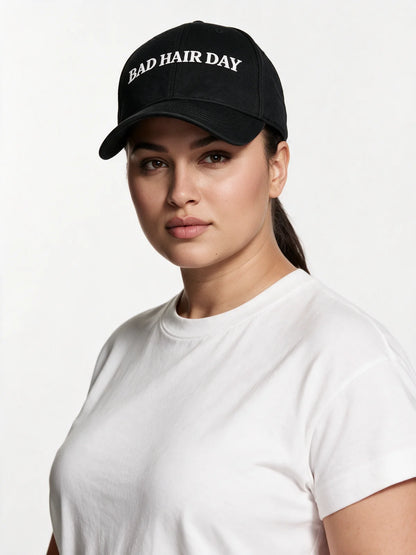 PRDGY Bad Hair Day Cap — front model view