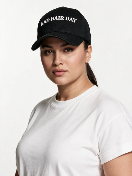 PRDGY Bad Hair Day Cap — front model view