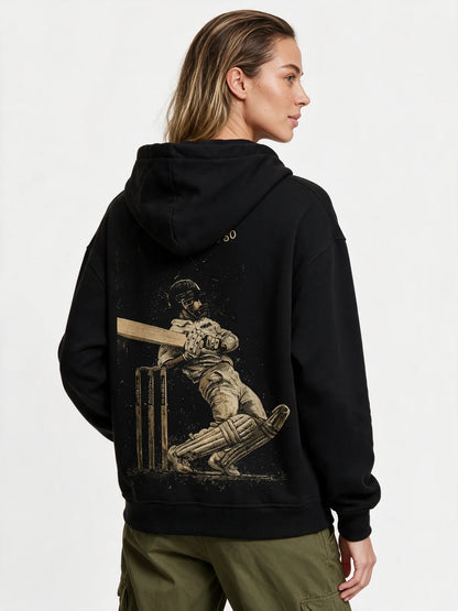Jaane Do Oversized Hoodie — back model view