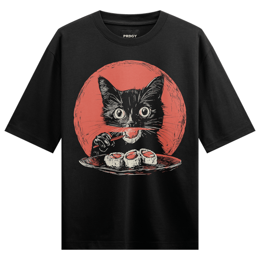 PRDGY SLICE OF ME Front Oversized T-Shirt - PRDGY