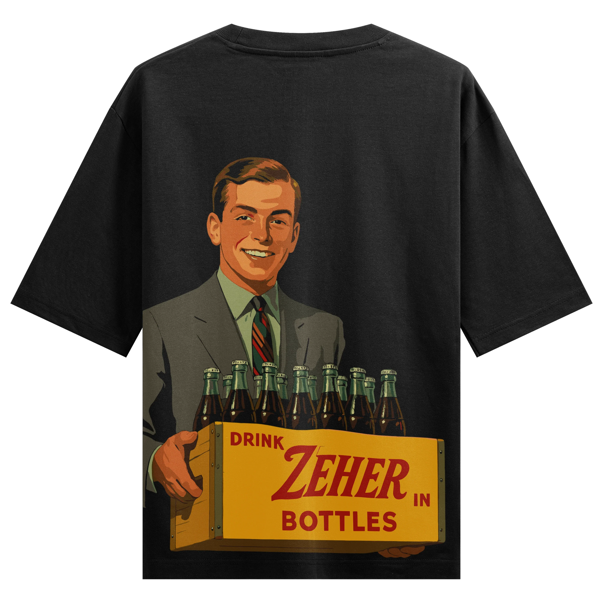 PRDGY Smile & Sell Zeher Oversized T-Shirt - PRDGY