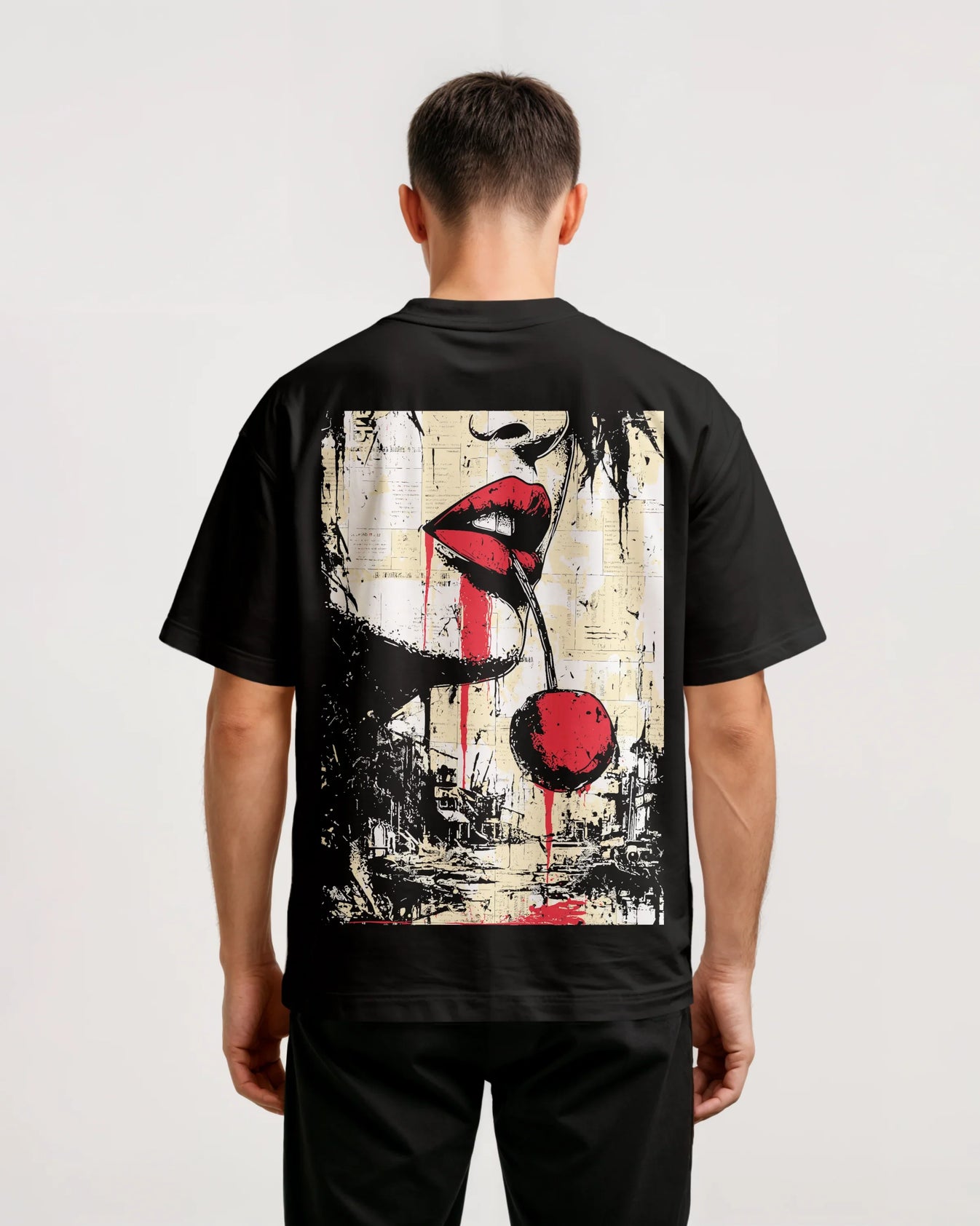 Cherry Oversized T-Shirt | PRDGY
