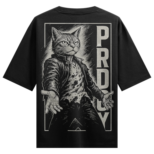 PRDGY SRK Cat Oversized T-Shirt - PRDGY