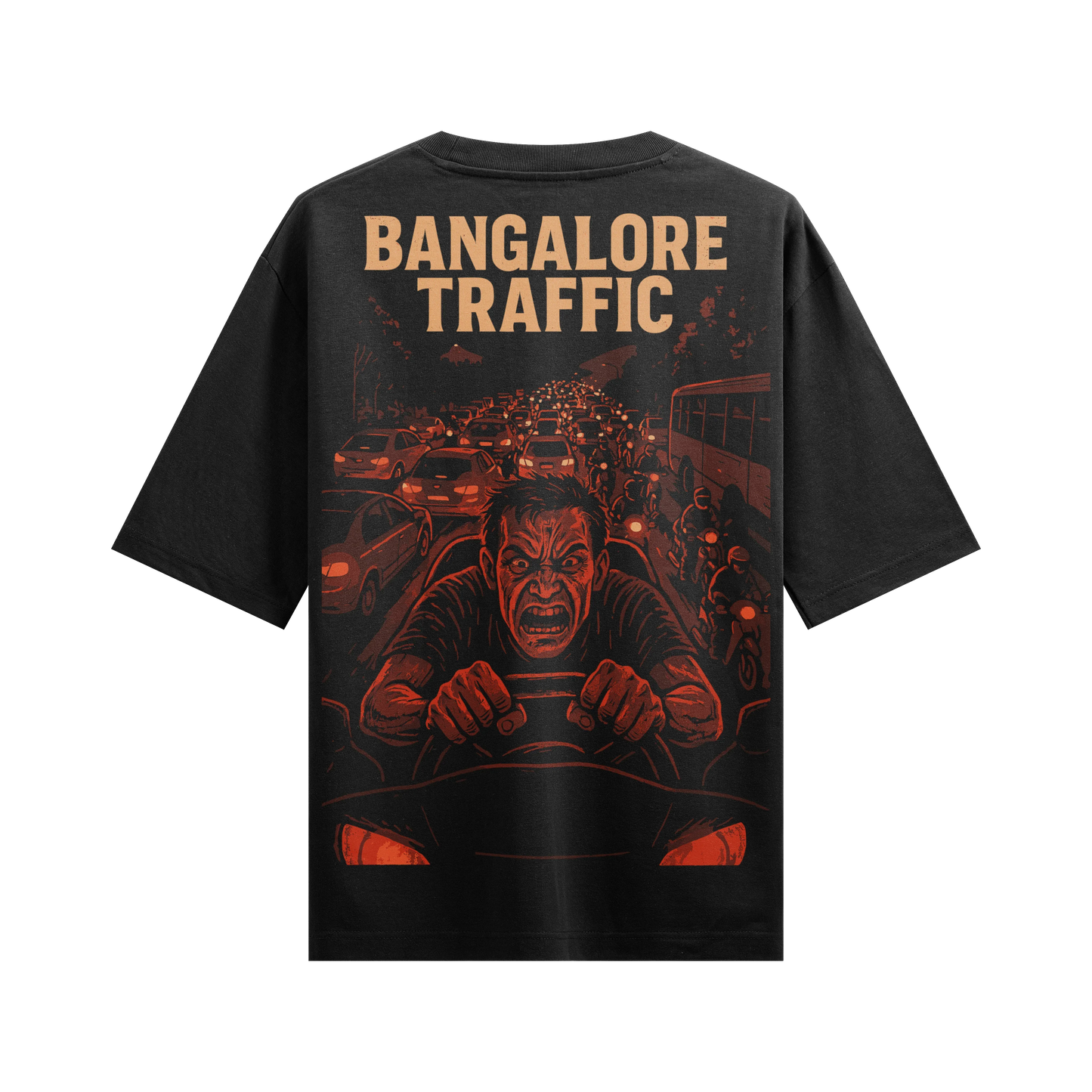 PRDGY Stuck in Traffic Oversized Tshirt - PRDGY