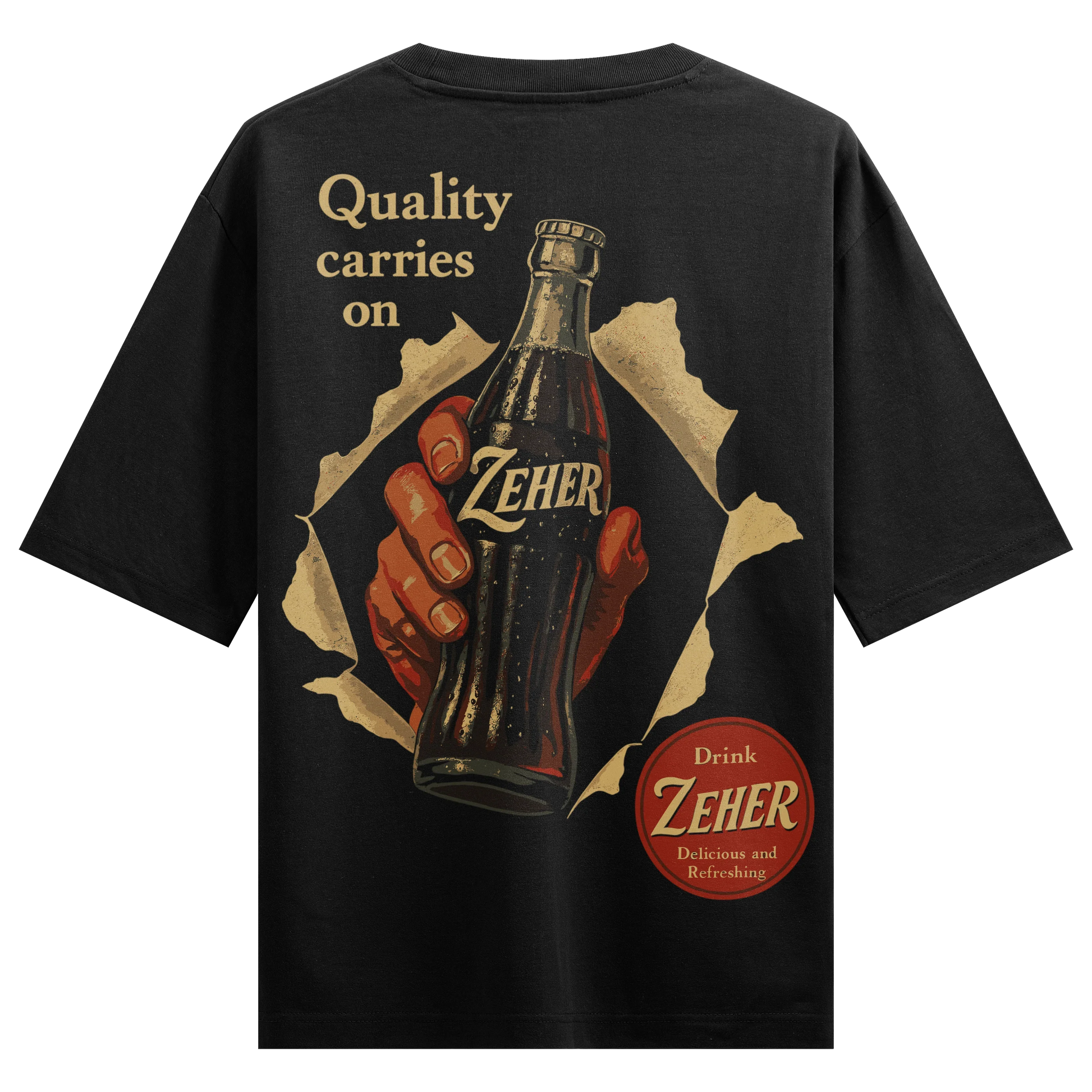 PRDGY Taste The Damage Oversized T-Shirt - PRDGY