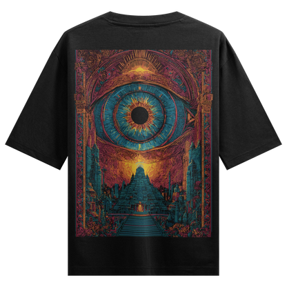 PRDGY Temple of Trance Oversized T-Shirt - PRDGY