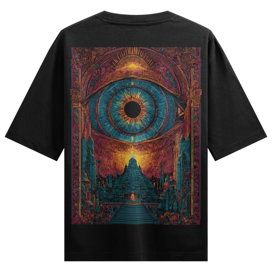 PRDGY Temple of Trance Oversized T-Shirt - PRDGY