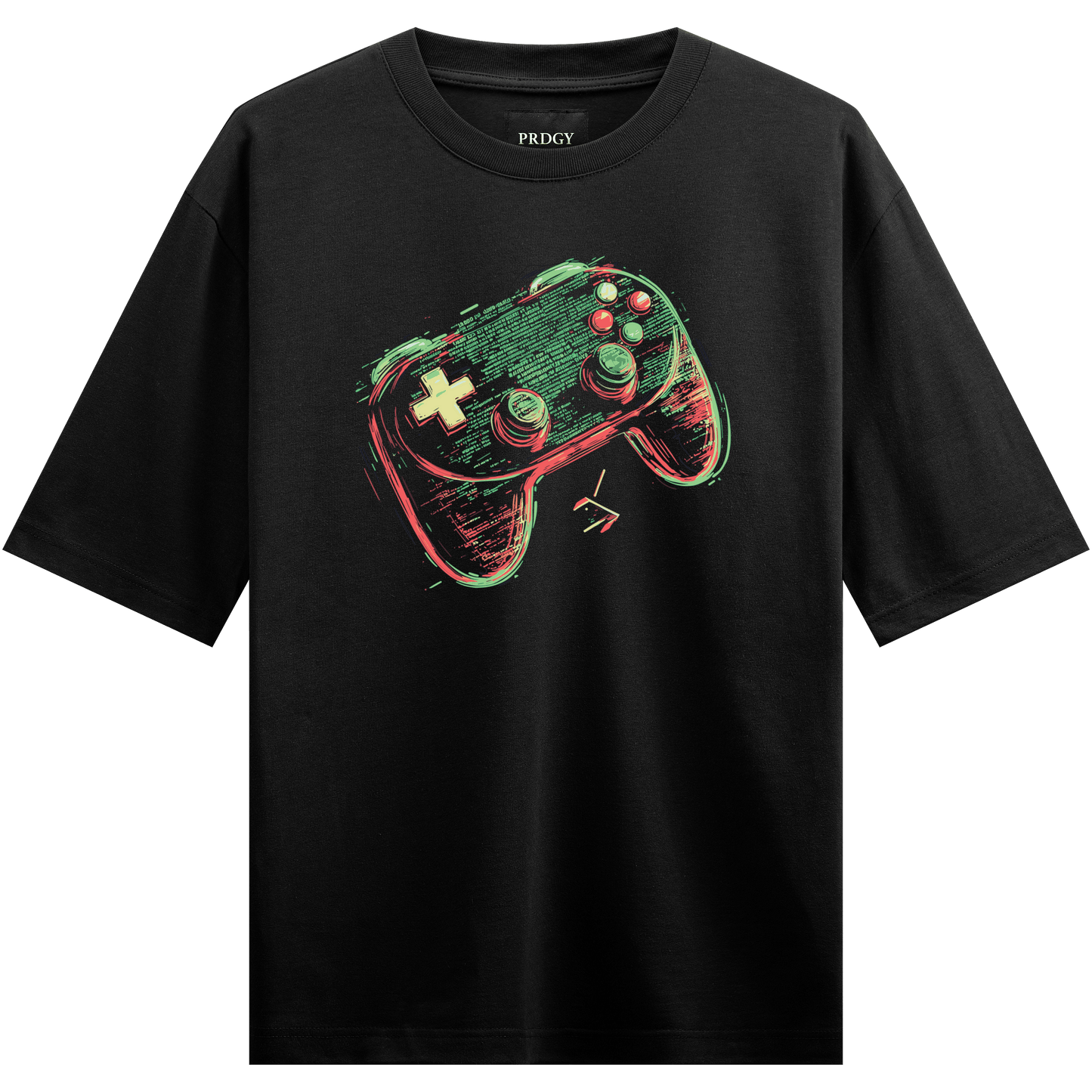 Prdgy The Coder’s Controller Oversized T-Shirt - PRDGY
