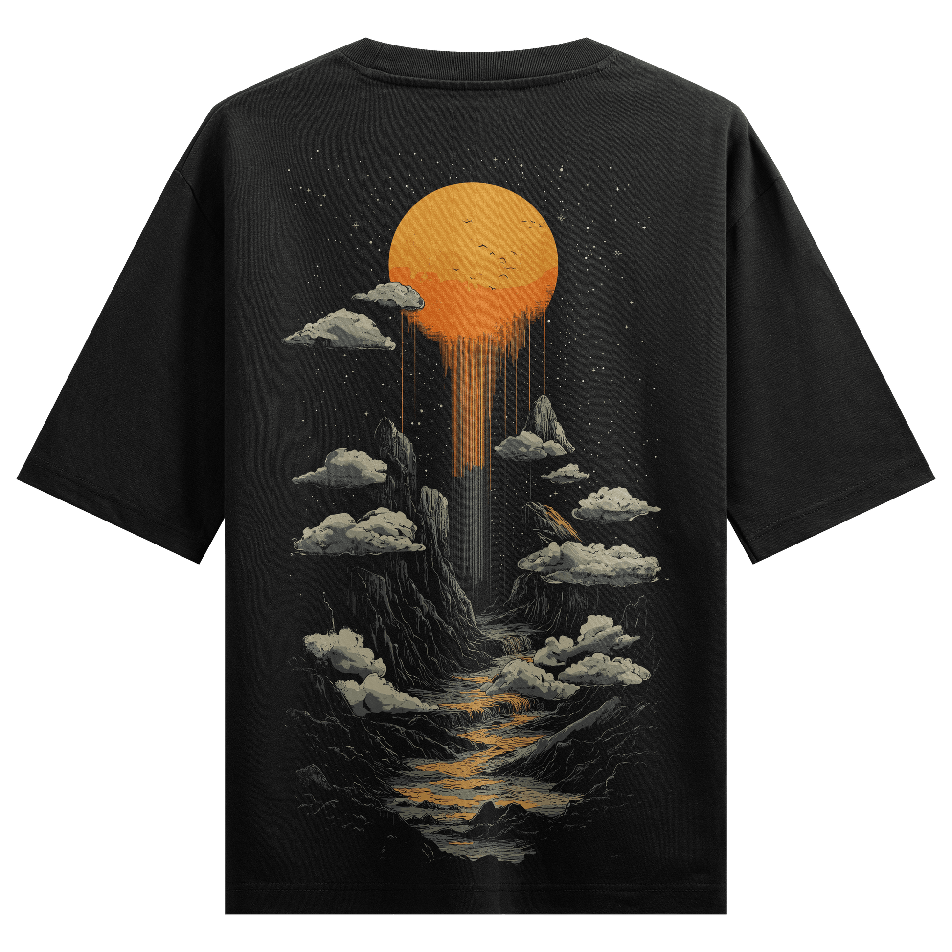 XS Prdgy THE MELTDOWN Back Oversized T-Shirt - Main Image