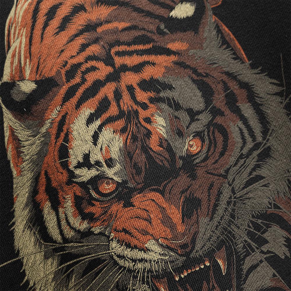 PRDGY TigerBaazi Back Print Oversized T-Shirt - PRDGY