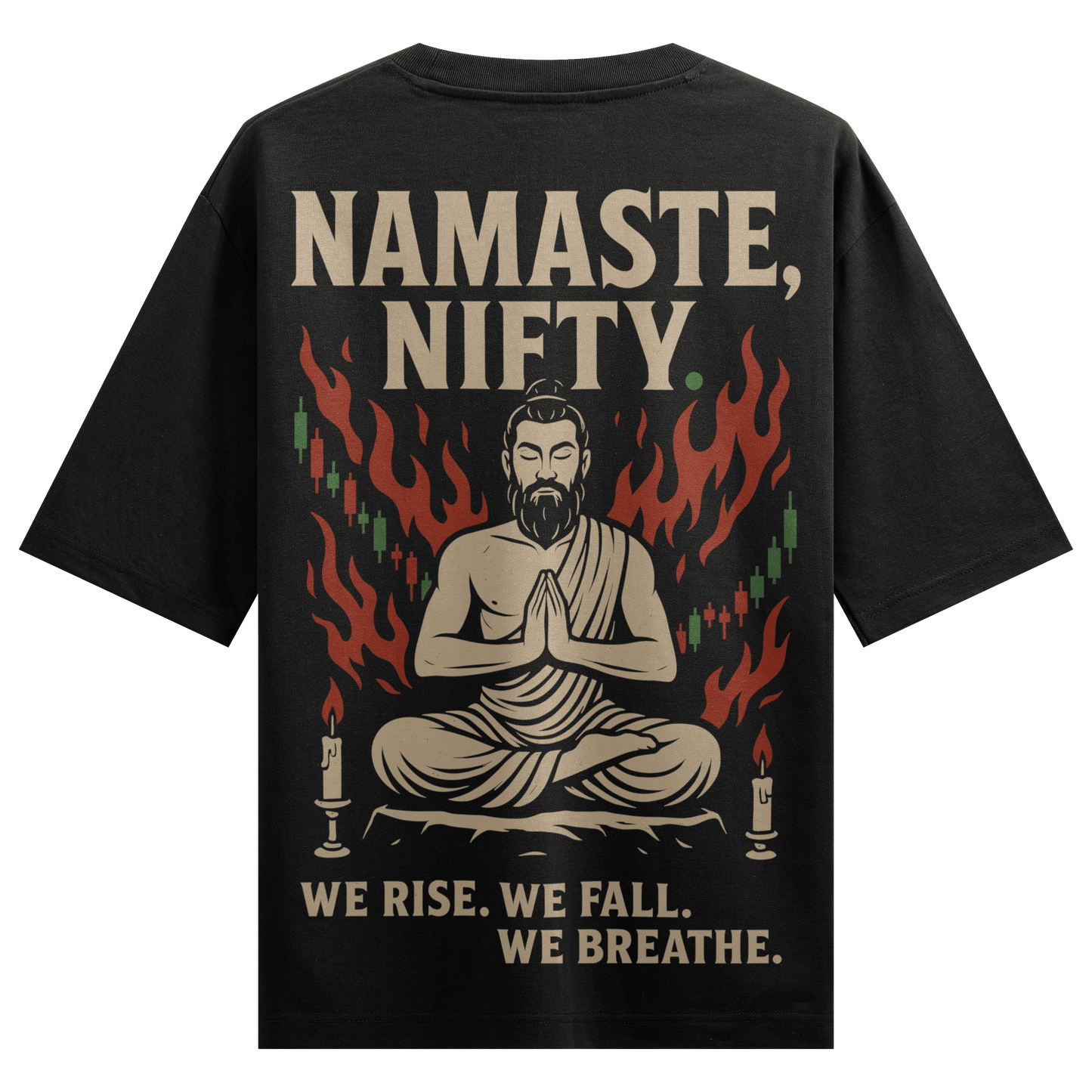 Prdgy Tradeyogi Back Oversized T-Shirt - PRDGY