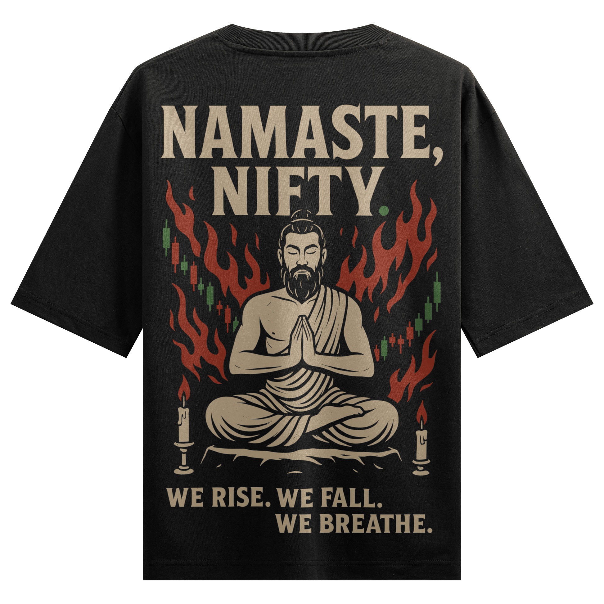 Prdgy Tradeyogi Back Oversized T-Shirt - PRDGY