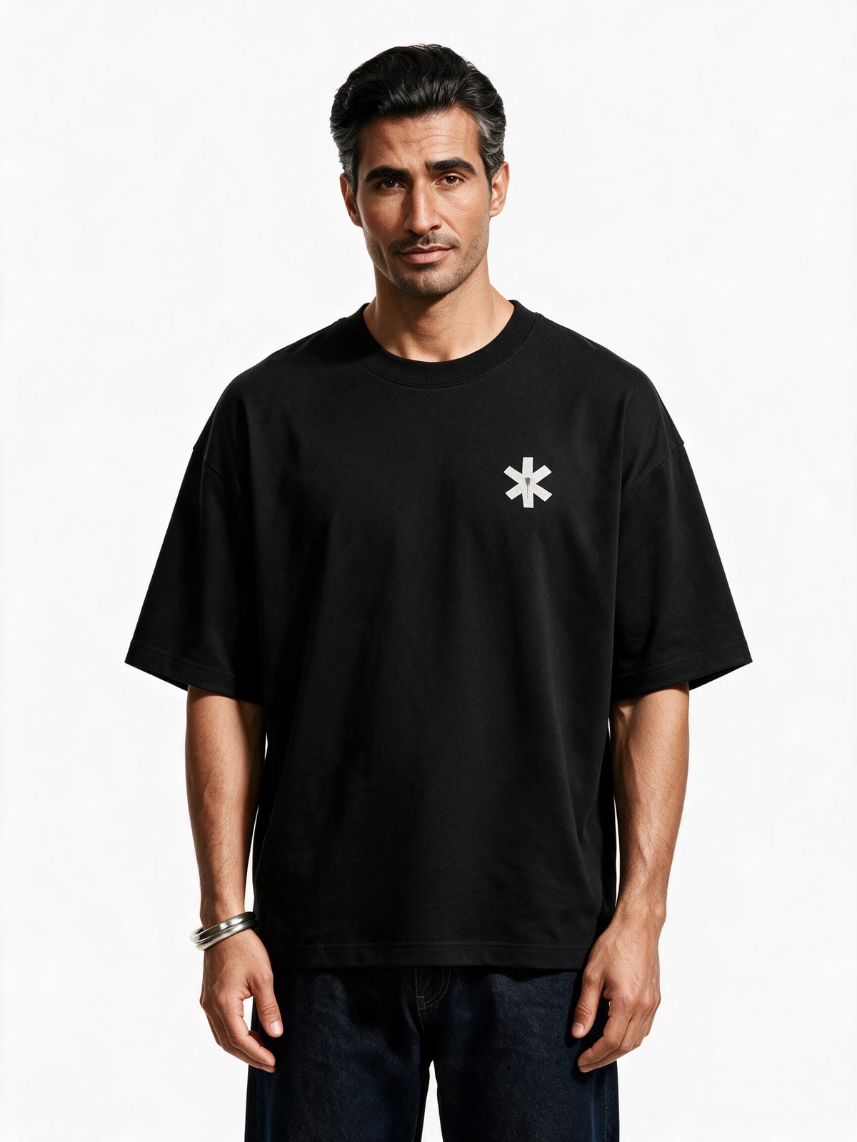 PRDGY vairagya Oversized T-shirt — front view of T-shirt