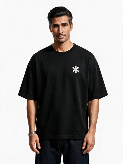 PRDGY vairagya Oversized T-shirt — front view of T-shirt