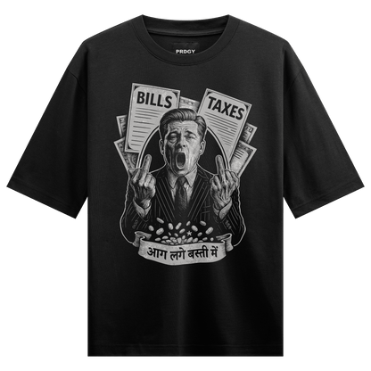 Rajneetik Goon Front Oversized T-Shirt - PRDGY
