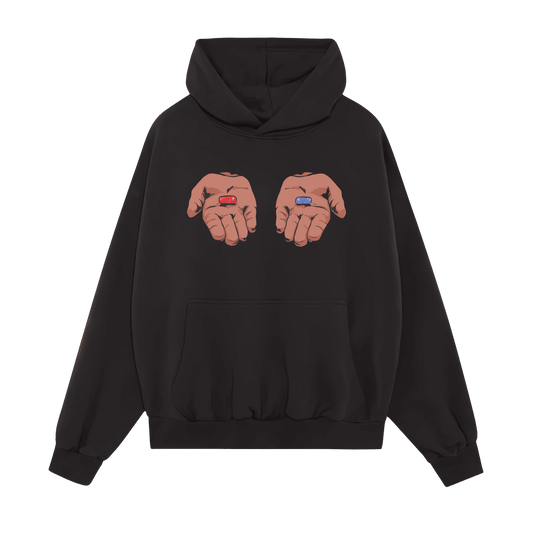 Red Pill Blue Pill Hoodie - PRDGY
