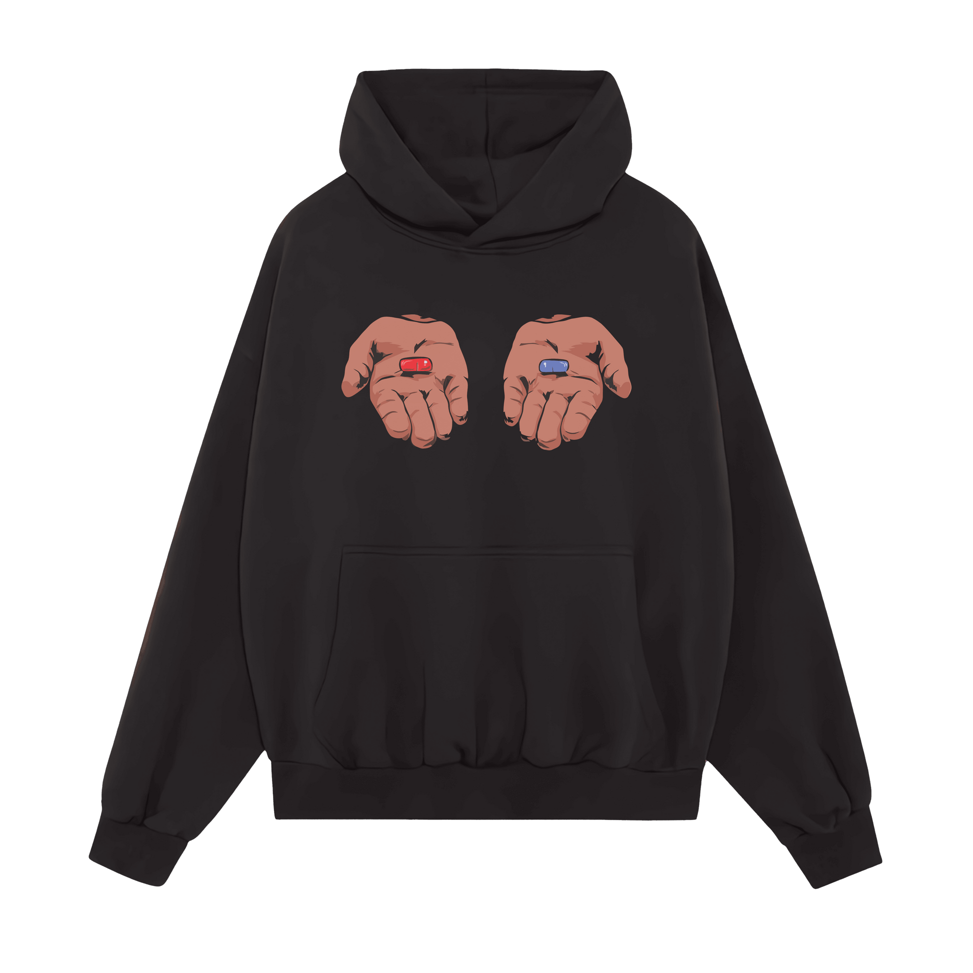 Red Pill Blue Pill Hoodie - PRDGY