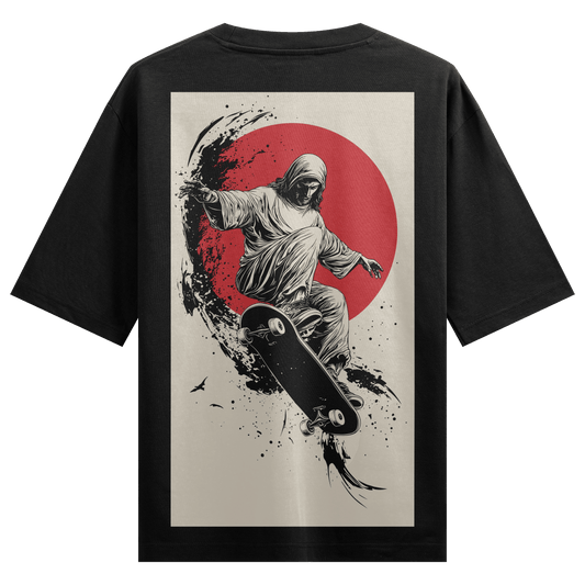 Skaterllujah Back Oversized T-Shirt - PRDGY