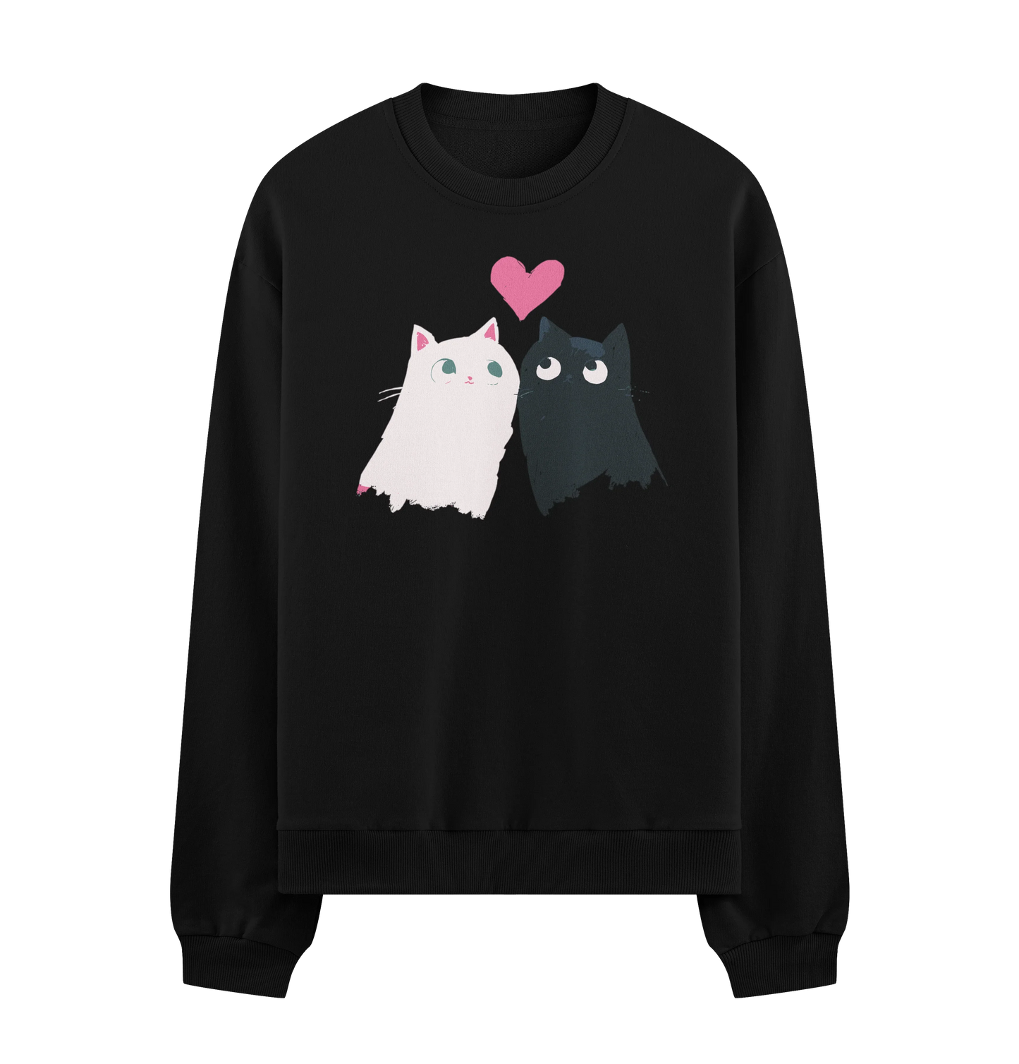 PRDGY Simple Affection Oversized Sweatshirt