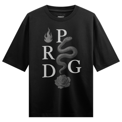 Tantar Mantar Front Oversized T-Shirt - PRDGY