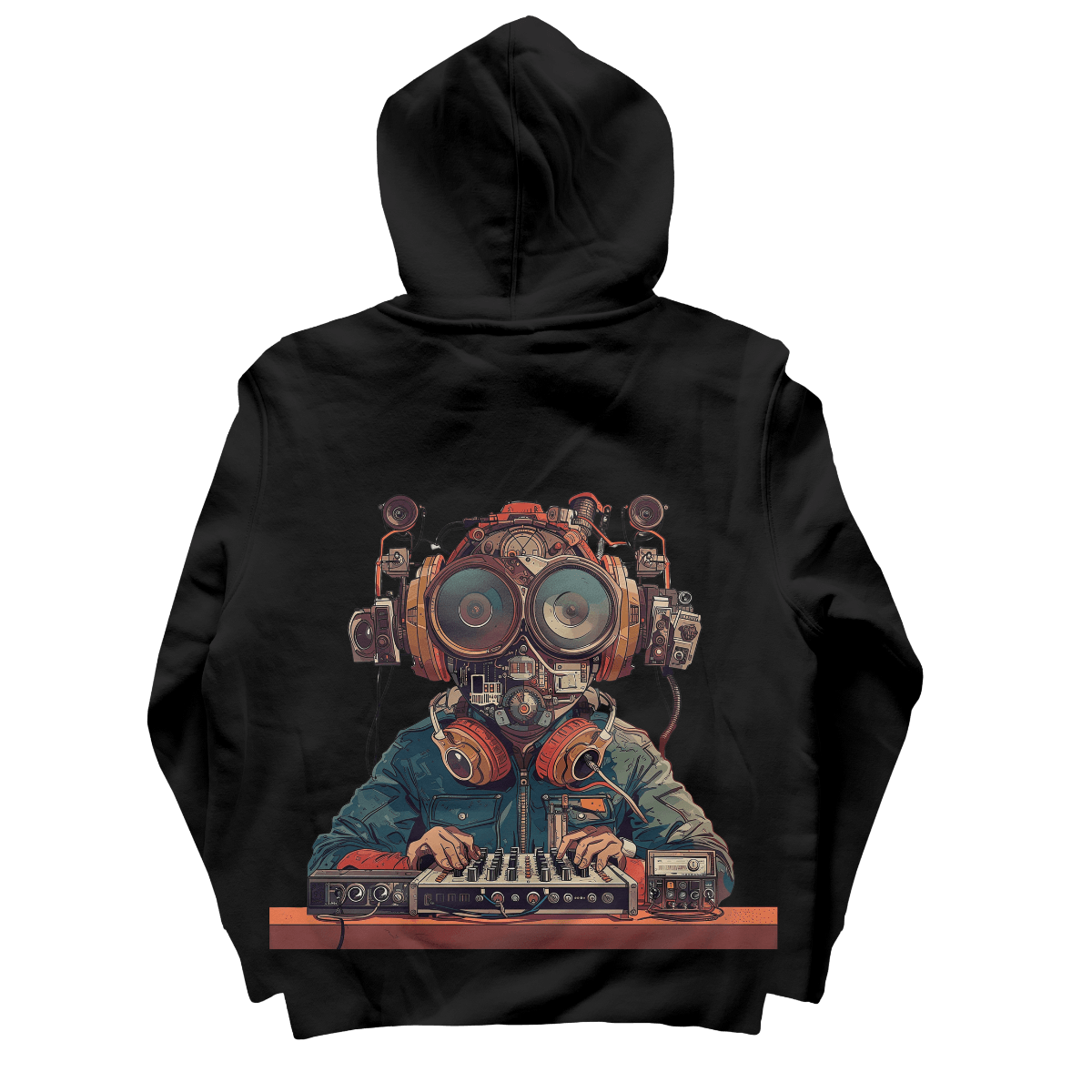 Techno Futuristic Dj Hoodie - PRDGY