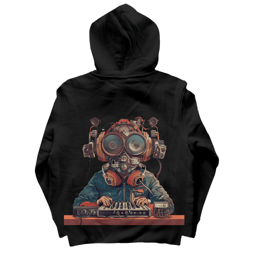 Techno Futuristic Dj Hoodie - PRDGY