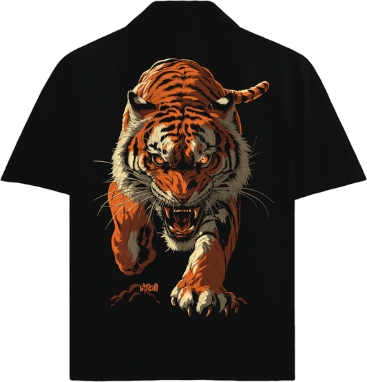 PRDGY Tigerbaazi Oversized Half-Shirt