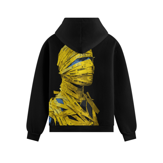 PRDGY Labelled Identity Oversized Hoodie