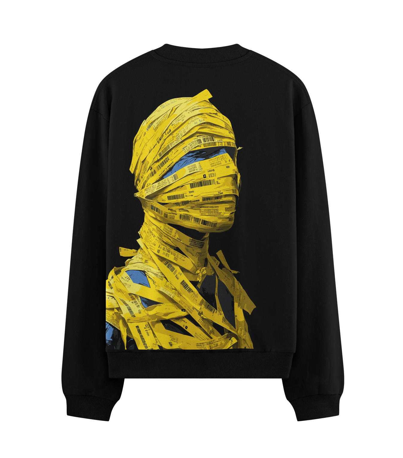 Mummy artwork on PRDGY sweatshirt